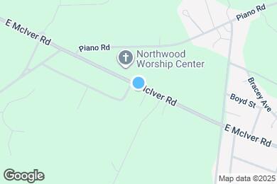 Map image of the property - 1109 E McIver Rd