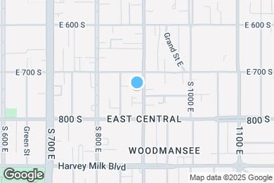 Map image of the property - 732 S 900 E