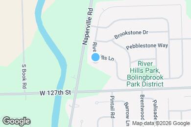 Map image of the property - 1 River Hills Ct