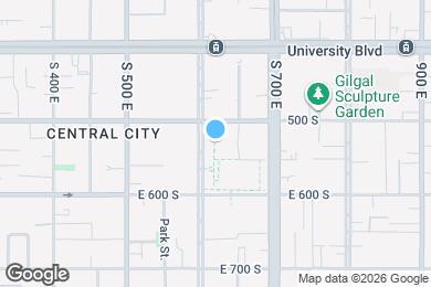 Map image of the property - 545 E 600 S