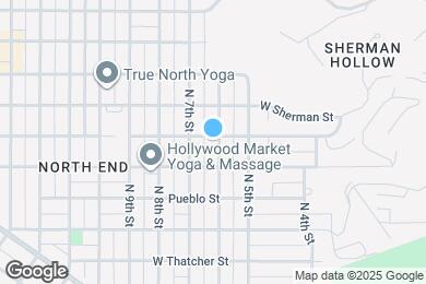 Map image of the property - 1419 N 6th St