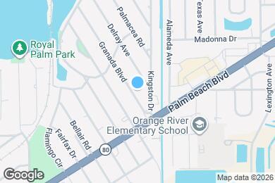 Map image of the property - 283 Granada Blvd