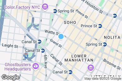 Map image of the property - 349 W Broadway