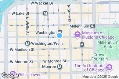 Map image of the property - 75 N Dearborn St