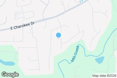 Map image of the property - 216 S Sequoya Dr