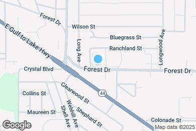 Map image of the property - 2400 Forest Dr