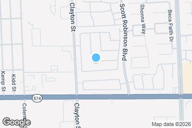 Map image of the property - 1903 Oak Bluffs Ave