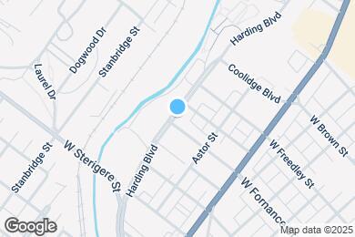 Map image of the property - 1404 Harding Blvd