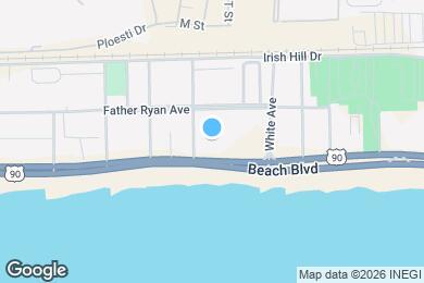 Map image of the property - 1282 Beach Blvd
