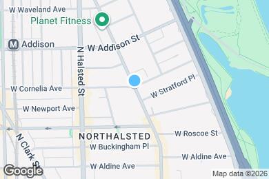 Map image of the property - 3488 N Broadway