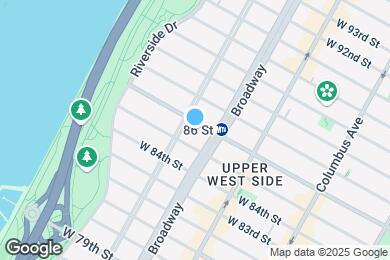 Map image of the property - 278 W 86th St