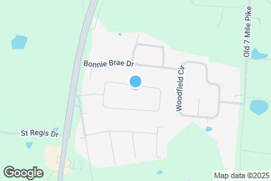 Map image of the property - 1628 Greenland Park Cir