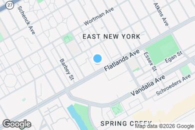 Map image of the property - 12399 Flatlands Ave