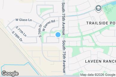Map image of the property - 7515 W Irwin Ave