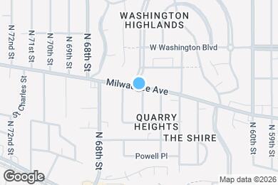 Map image of the property - 6603 Milwaukee Ave
