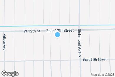 Map image of the property - 1119 Clayton Ave