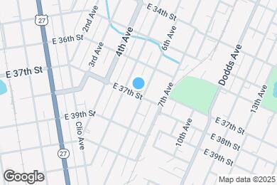 Map image of the property - 3635 6th Ave