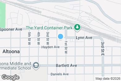 Map image of the property - 1519 Lynn Ave