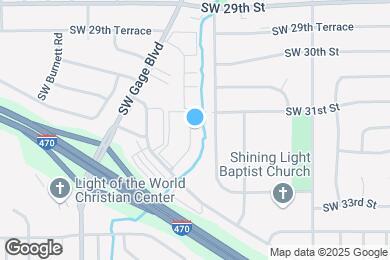 Map image of the property - Oakbrook Terrace Apartments