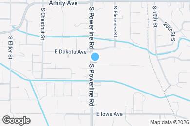 Map image of the property - 1124 S Powerline Rd