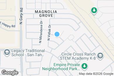 Map image of the property - 1063 W Brangus Way