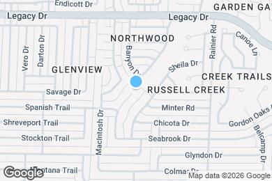 Map image of the property - 6736 Mantissa Dr
