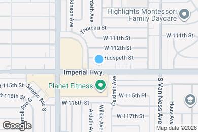 Map image of the property - 2619 W Imperial Hwy