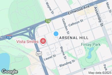 Map image of the property - 1917 Wayne St