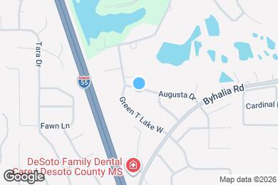 Map image of the property - 445 Augusta Dr