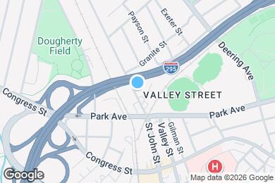 Map image of the property - 395 Saint John St