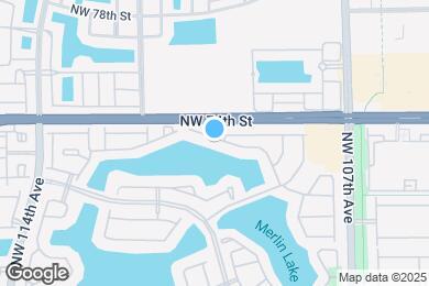 Map image of the property - 10968 NW 73rd St