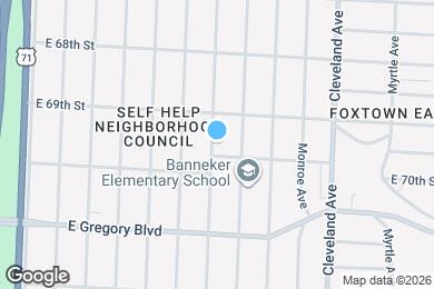 Map image of the property - 6925 Indiana Ave