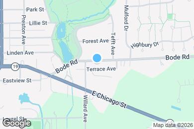 Map image of the property - 821 Bode Rd