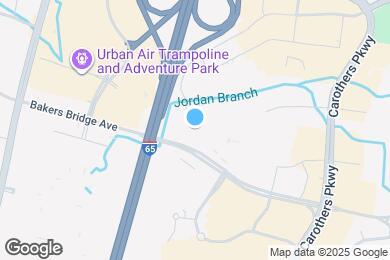 Map image of the property - Furnished Studio-Nashville - Franklin - Cool Springs