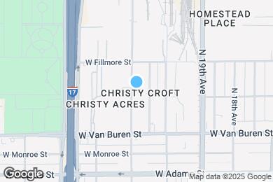 Map image of the property - 359 N 21st Ave