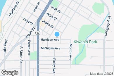 Map image of the property - 927 Harrison Ave