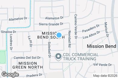 Map image of the property - 16231 Los Altos Dr