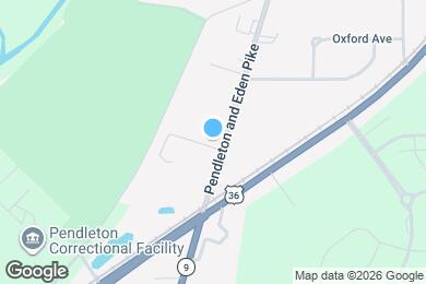 Map image of the property - 1253 S Pendleton Ave