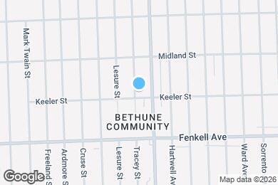 Map image of the property - 15410 Tracey St