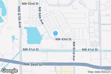 Map image of the property - 4516 NW 83rd Path