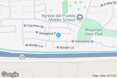 Map image of the property - 5214 W Geronimo St