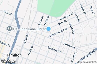 Map image of the property - 421 N 8th St