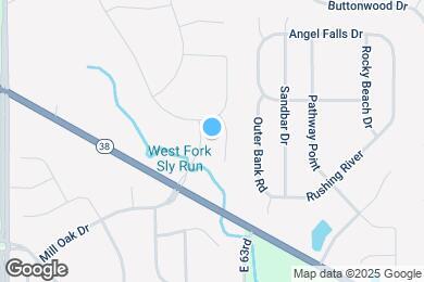 Map image of the property - 4883 Gilbert Dr