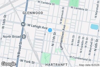 Map image of the property - 2640 N Jessup St