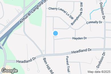 Map image of the property - 2835 Hayden Dr