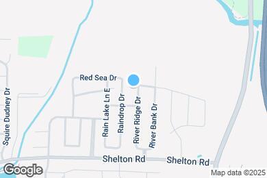 Map image of the property - 1383 River Ridge Dr