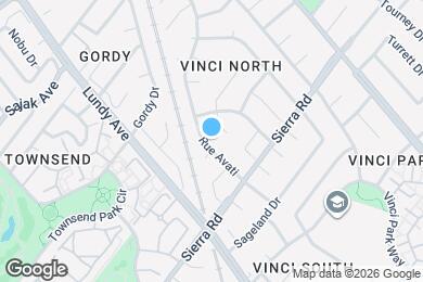 Map image of the property - 1416 Rue Avati