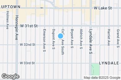 Map image of the property - 3140 Colfax Ave S