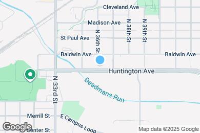 Map image of the property - 3600 Huntington Ave