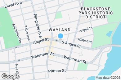 Map image of the property - 26 S Angell St